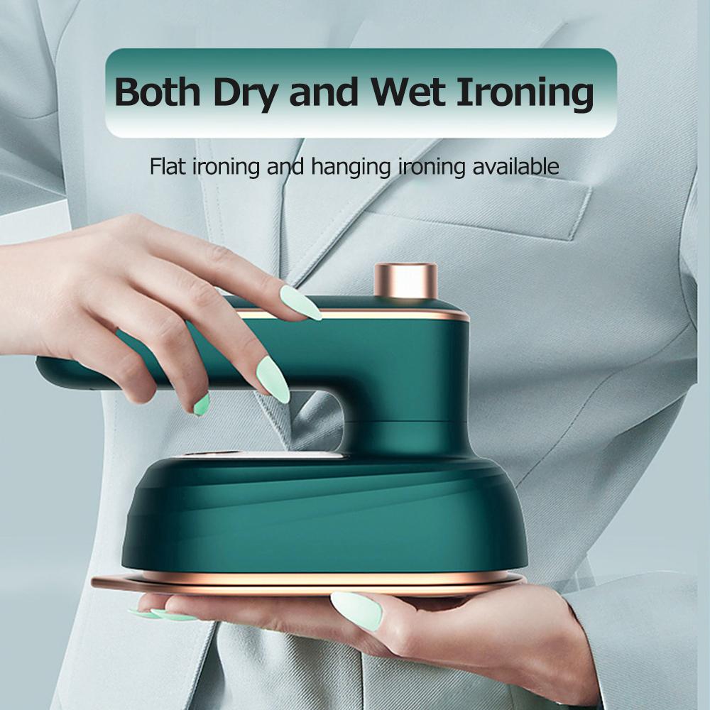 Bàn Ủi Hơi Nước Cầm Tay Mini Gọn Nhẹ Tiện Dụng Đi Du Lịch