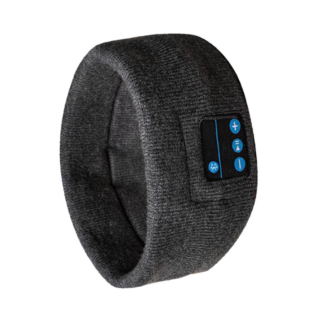 Wireless Bluetooth Stereo Handsfree  Headband Gray