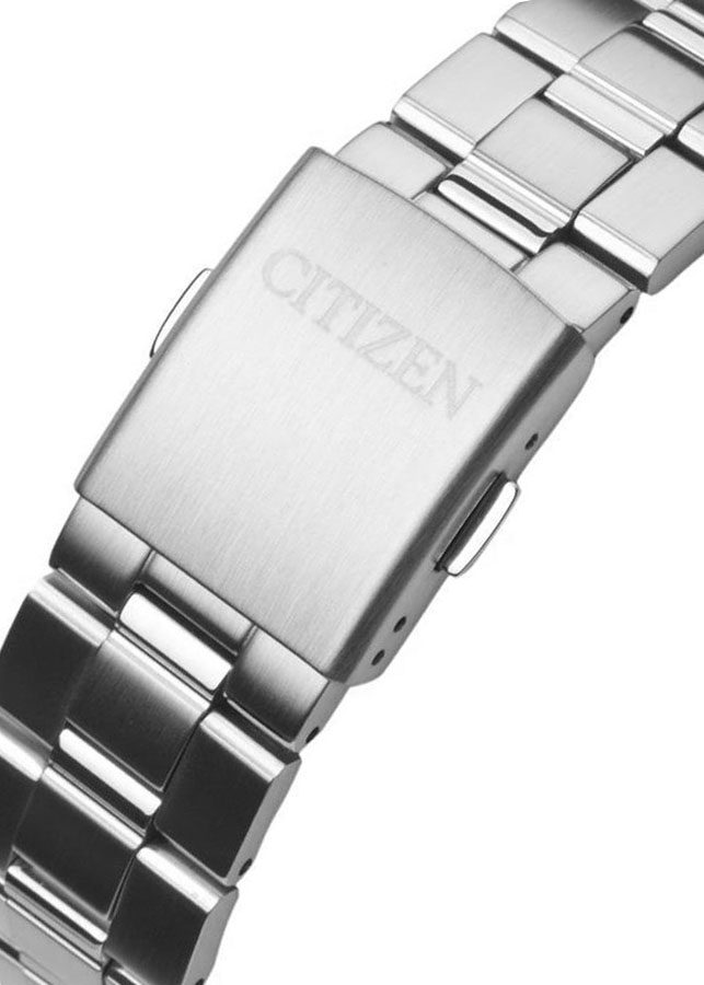 Đồng Hồ Nam Citizen Dây Thép Không Gỉ BR0070-54E - Mặt Đen (Sapphire)