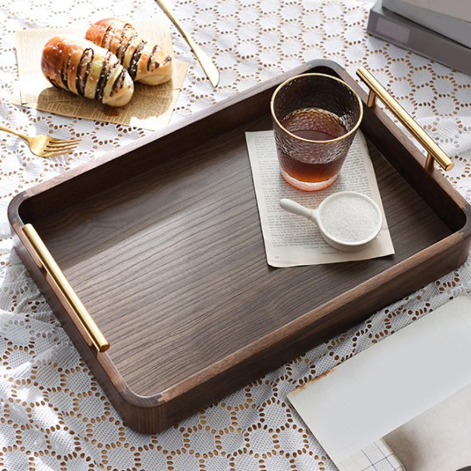 Snack Tray Coffee  Tableware  for Dessert Dinner Home