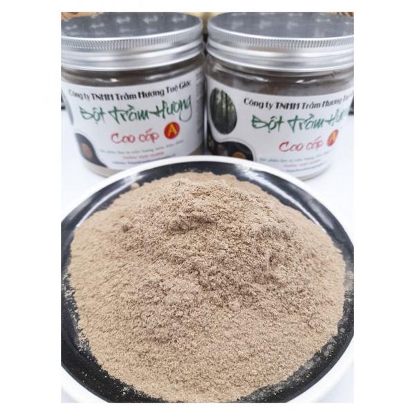 Bột trầm hương loại A trọng lượng 100 gr - Bột trầm hương nguyên chất tự nhiên sạch không tạp chất an toàn