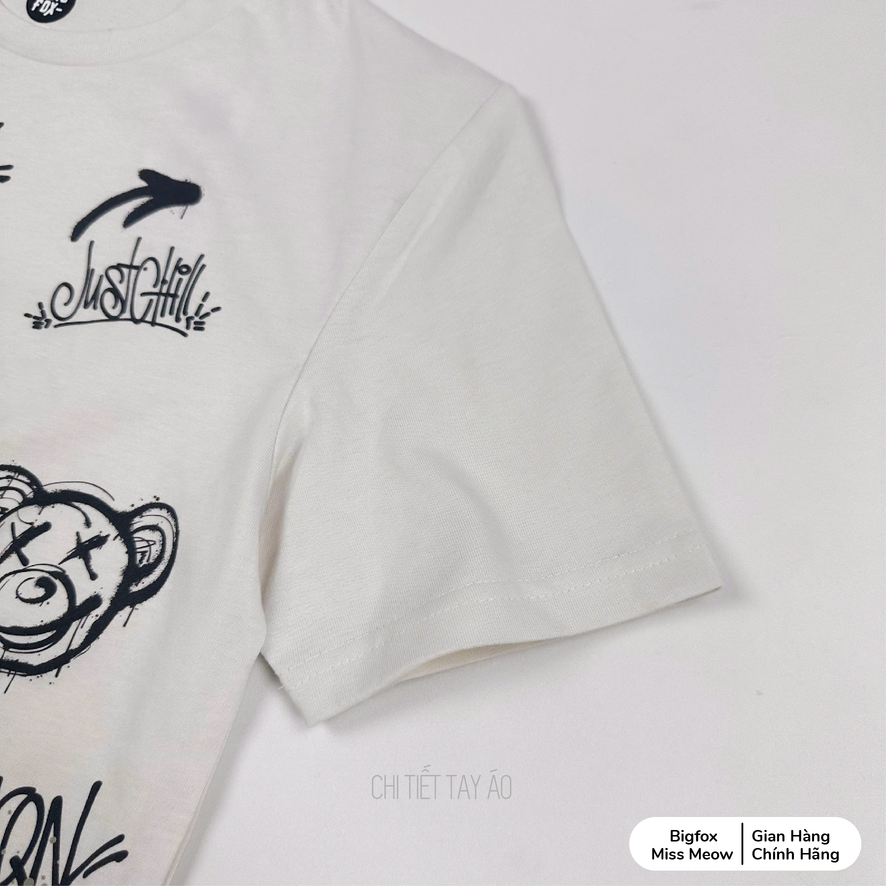 Bộ cộc tay bé trai size đại Bigfox Miss Meow chất cotton mùa hè in đẹp 12,13,14,15 tuổi 40kg 50kg