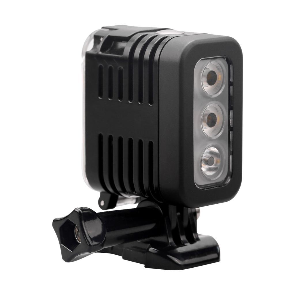 30m Waterproof Diving LED Flash Fill Light Spot Lamp for Hero/XiaoYi