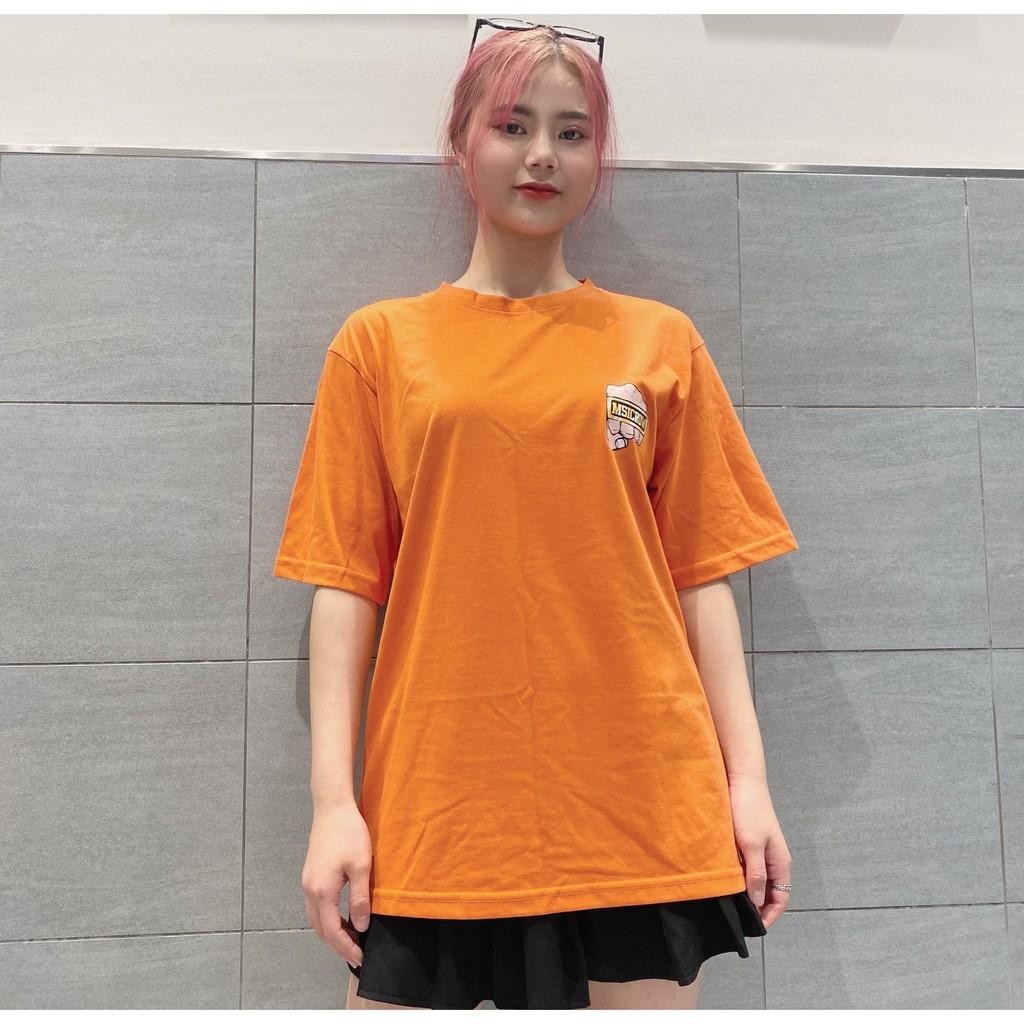 Áo thun Unisex form rộng tay lỡ nhiều màu A01