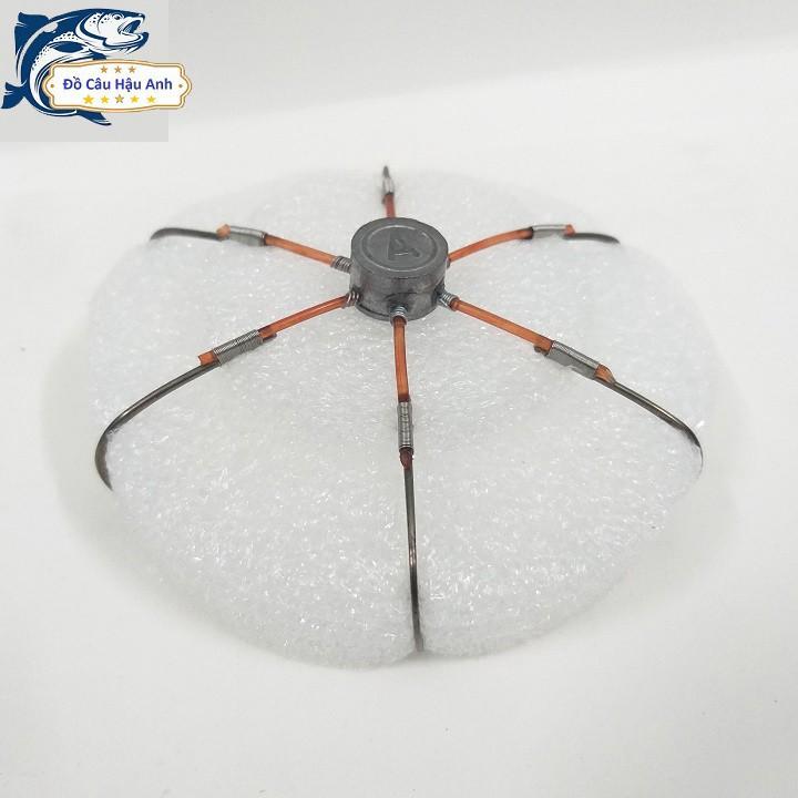 Lưỡi lục chì đúc A, lưỡi câu lục thép nga siêu bén siêu bền.