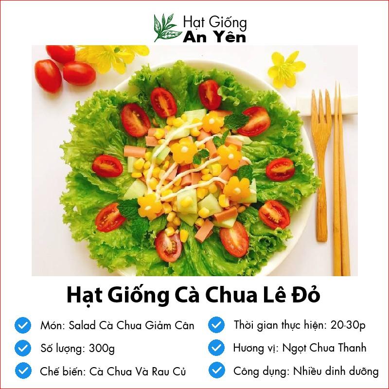 Hạt giống Cà Chua Cherry Lê Đỏ thu hoạch sớm, dễ trồng, nảy mầm cao, sinh trưởng khoẻ
