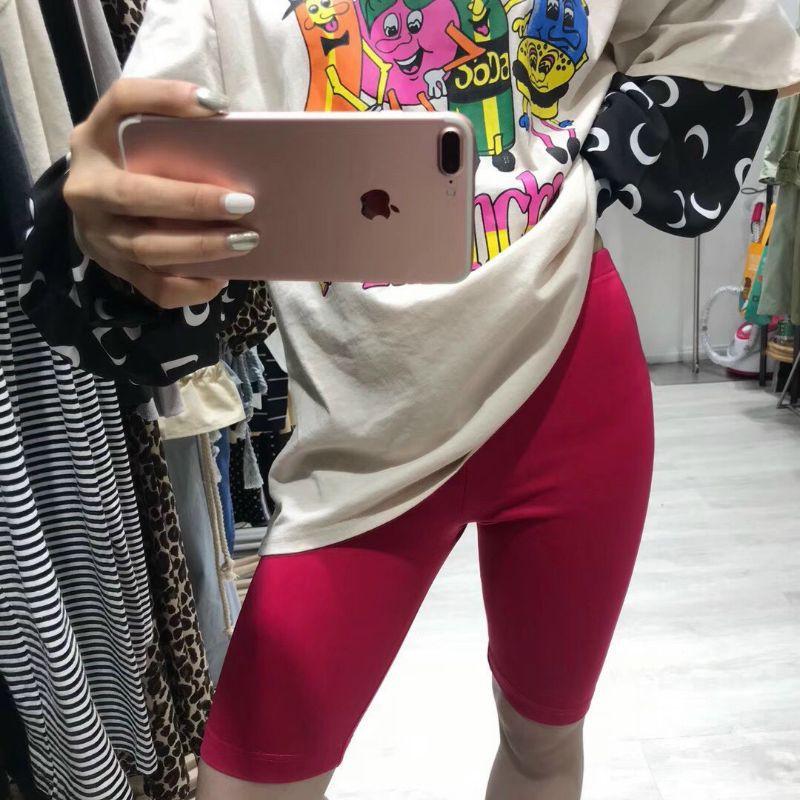 QUẦN NGỐ ĐÙI MÀU TRƠN - BIKER THÁI LAN 2 SIZE - LEGGING TRÊN GỐI RAINBOW
