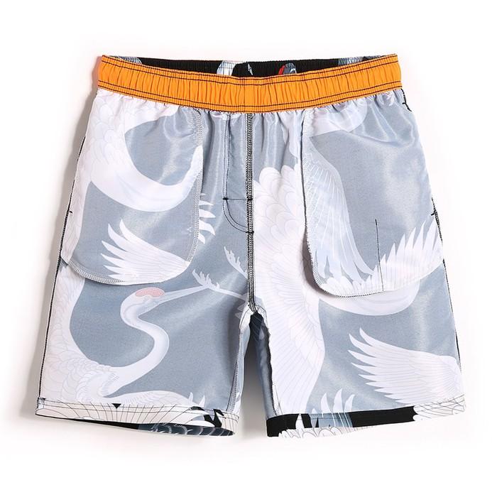 Quần Short Nam GMA1681 - Thời Trang Đi Biển Phong Cách Độc Đáo, Chất Liệu Cotton Thoáng Mát