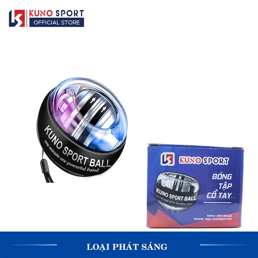 Bóng Tập Cổ Tay KUNOSPORT BALL Thiết Kế Xoay Tròn Chuyên Nghiệp Luyện Tập Cổ Tay, Cánh Tay Chơi Thể Thao