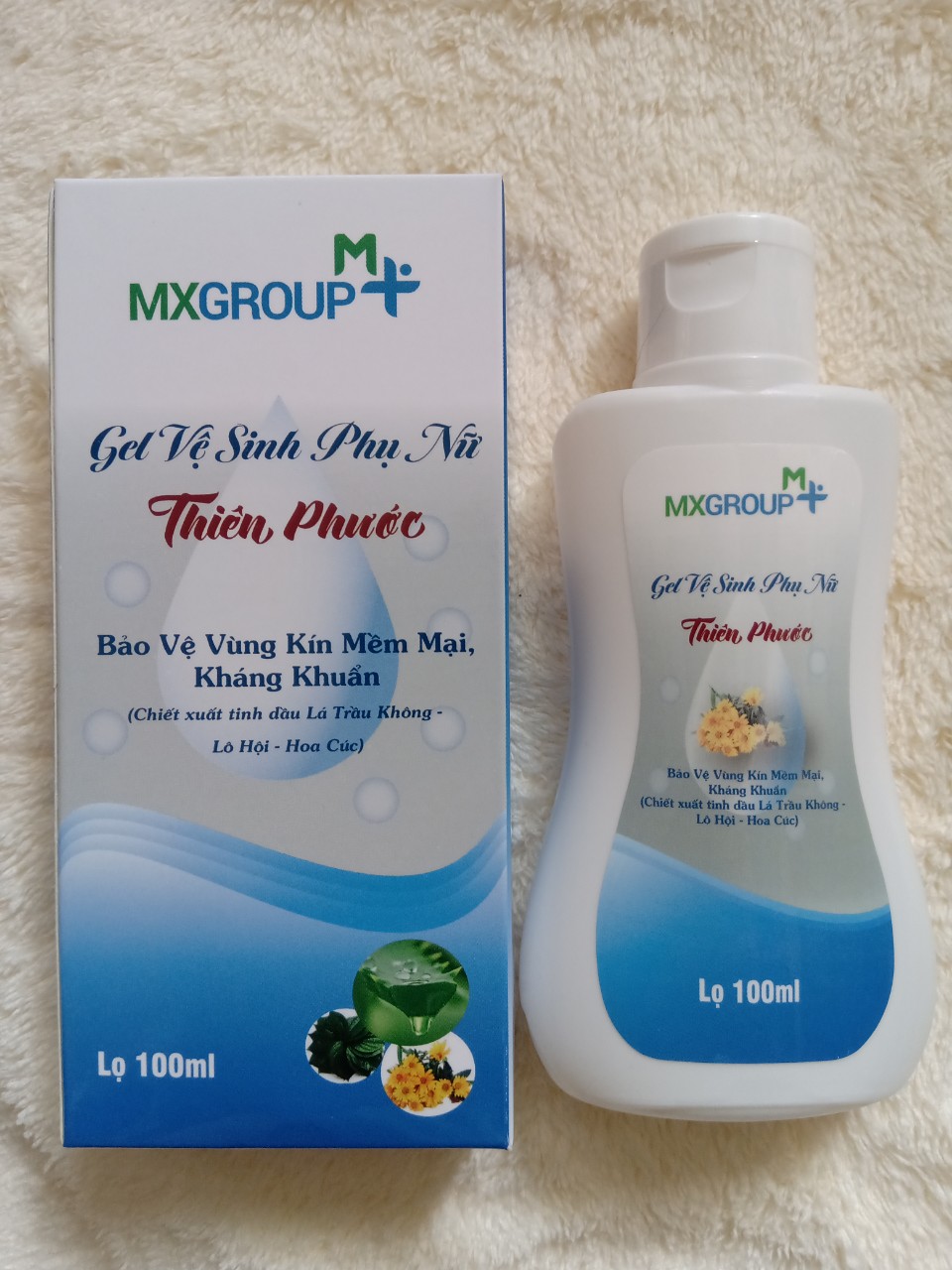 COMBO 2 HỘP GEL VỆ SINH PHỤ NỮ THIÊN PHƯỚC ( CHAI 100ML)