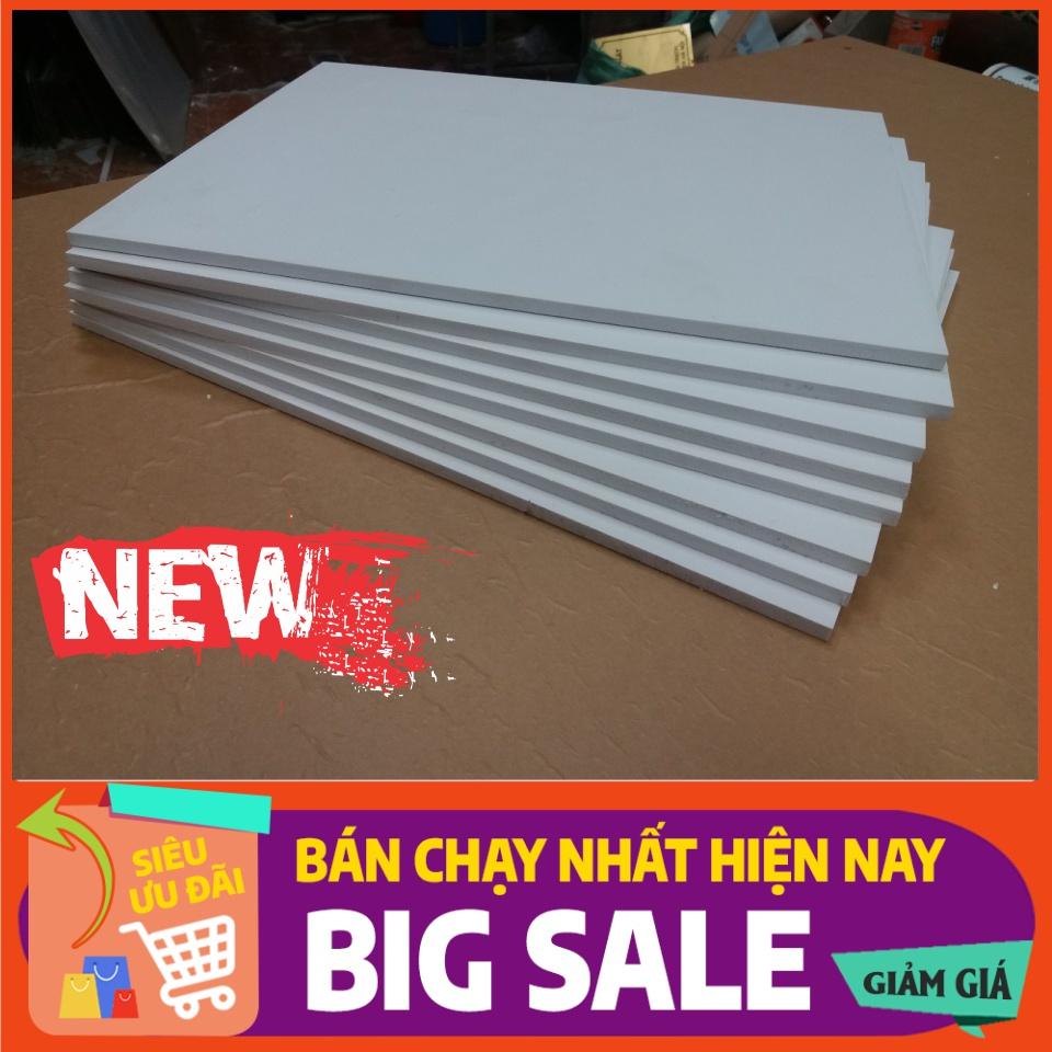 Tấm bìa formex cứng { kích thước 40*60cm } dày 2/3/4/5/8/10/15/18mm dùng làm đồ handmade, mô hình