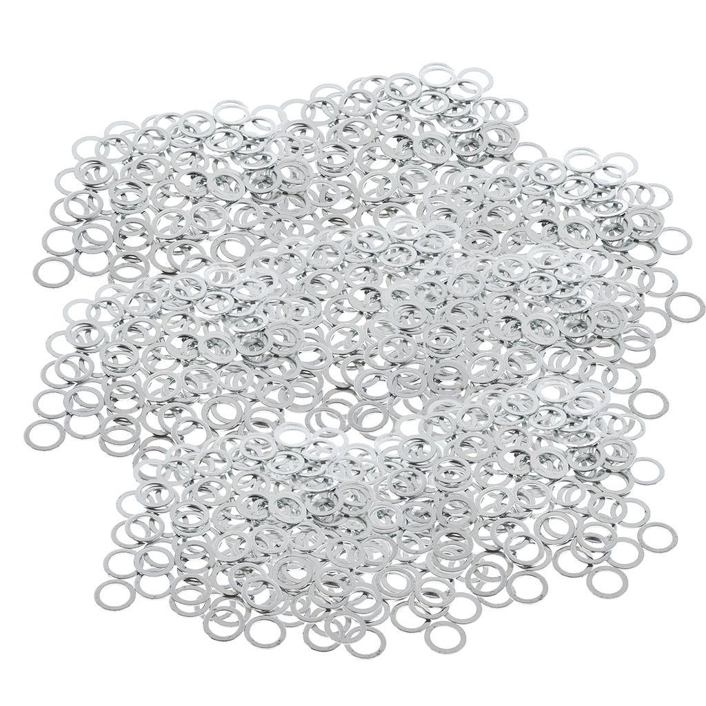 Speed Washers, 1000 Pack, Skateboard Speed Ring Truck Axle Washers, for Longboard Scooter Hardware