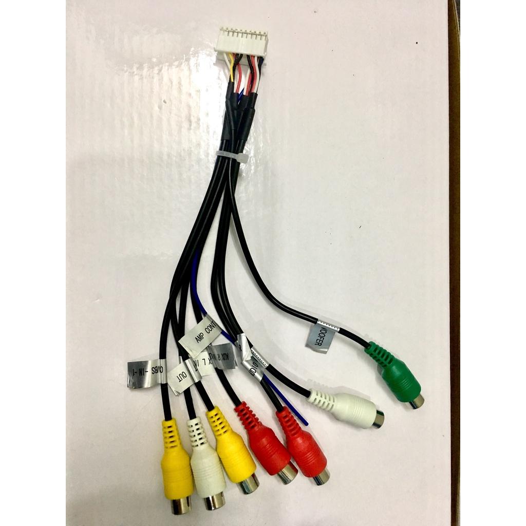 Bộ DÂY SIM phụ kiện cho màn hình android, các jack chức năng cho dvd android