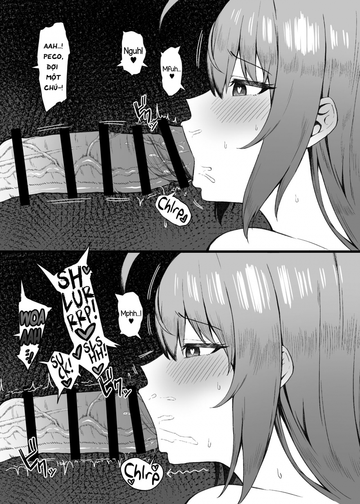 pecorine không chịu nổi nữa! chapter 1 8