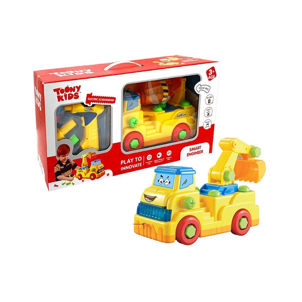 Xe Công Trình Smart Engineer ToonyKids TN005 (19 Chi Tiết)