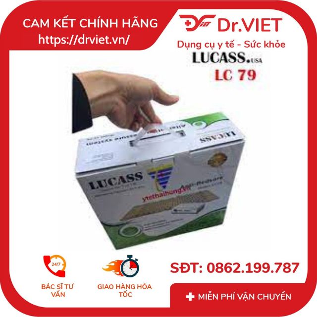 Nệm Chống Loét Lucass LC79 Chính hãng cao cấp-Thiết bị chống loét và ngăn ngừa loét thêm