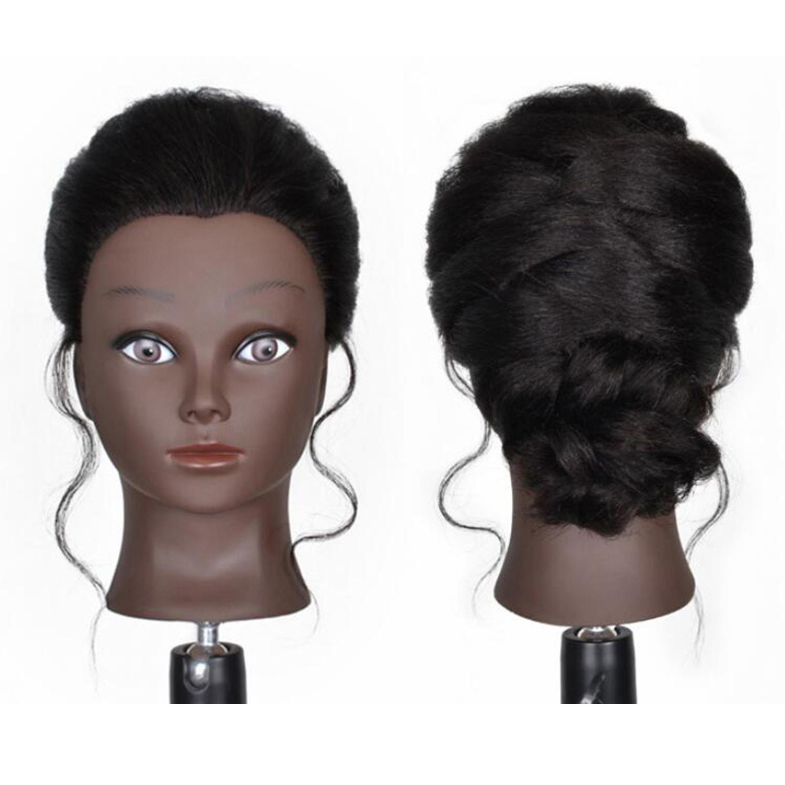 Hair Styling Practice Doll Head Training Mannequin Clamp