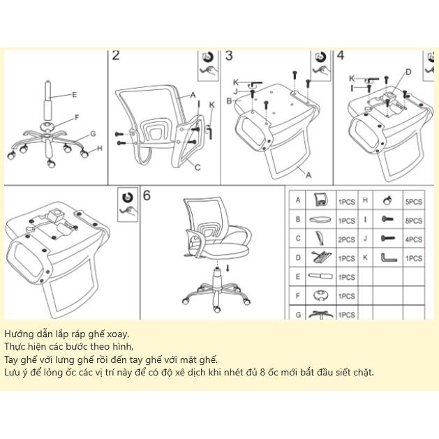 Ghế xoay văn phòng,ghế văn phòng AD010