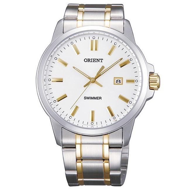 Đồng hồ nam Orient SUNE5001W0 QUARTZ – Nam – Dây thép không gỉ