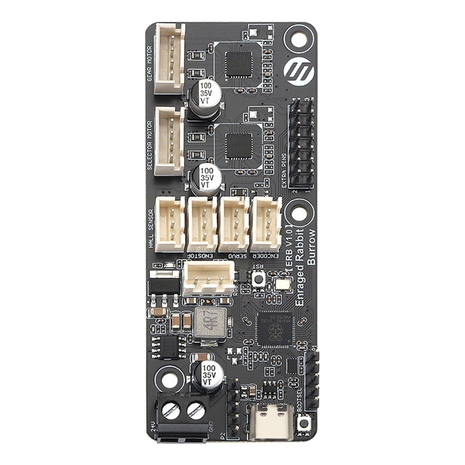 ERB Board 91Mmx35mm V1.0 Motherboard 3D Printer Parts Feeder Board with USB Cable