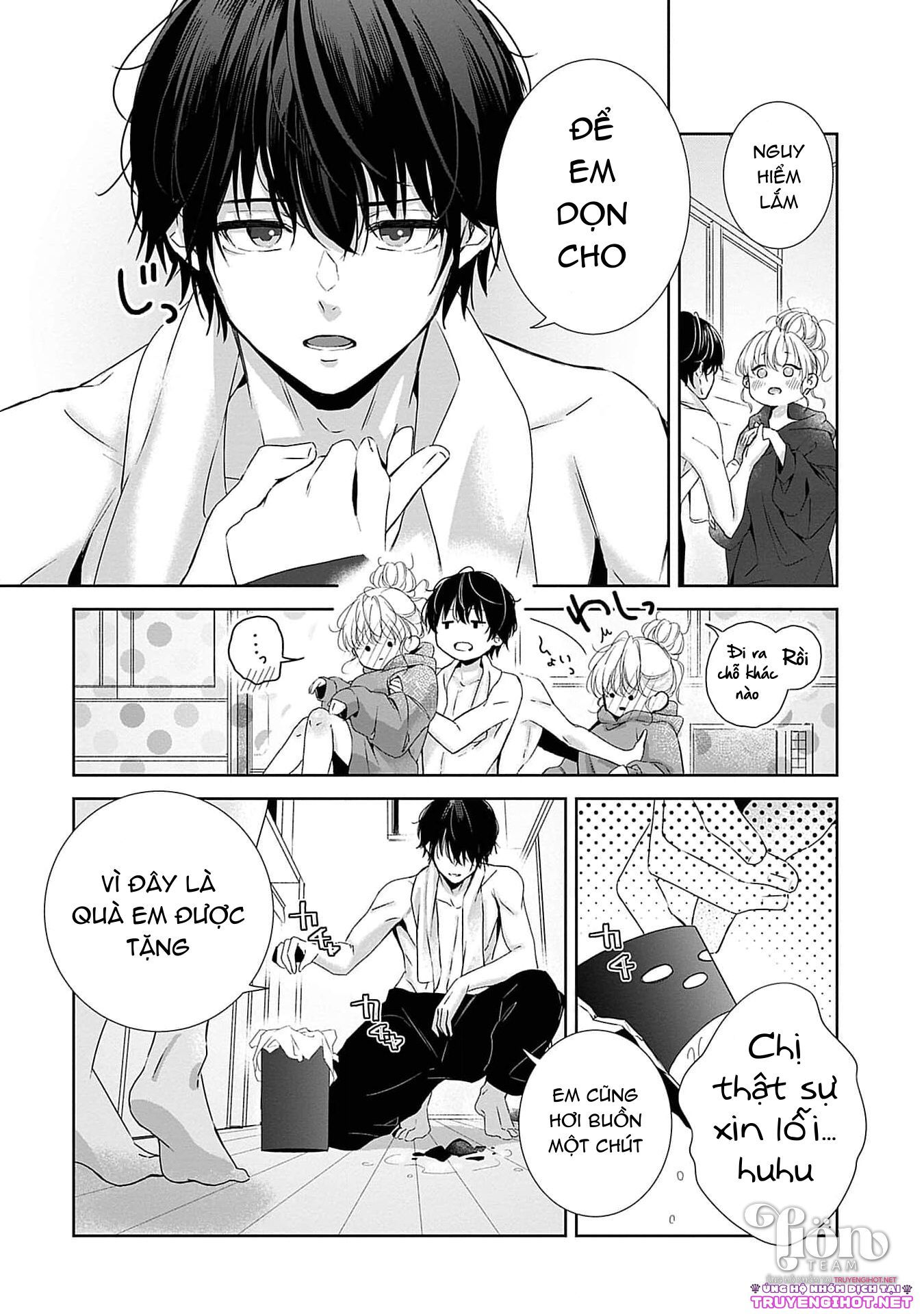 [18+] bị em trai nhà bên dụ dỗ rồi!!! chapter 7.2 10