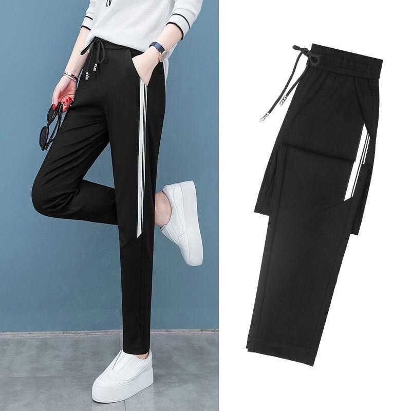 Quần jogger nữ 2 sọc nhí stars Homieyl cao cấp chất liệu Mỳ hàn