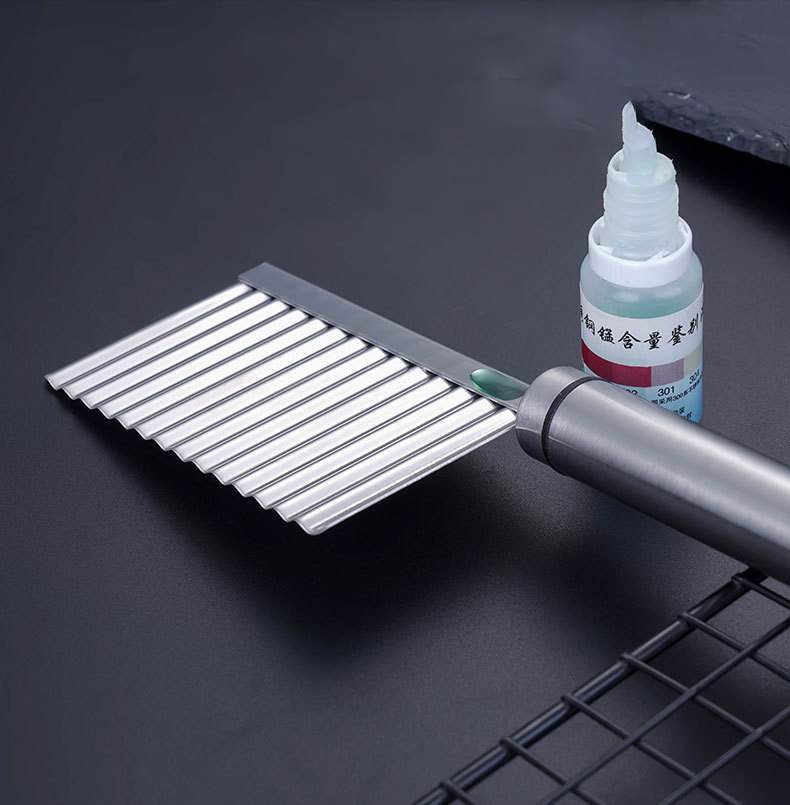 Dao Gọt Cắt Inox tỉa sóng rau củ quả chất liệu Inox 304 Cao Cấp An Toàn tuyệt đối Dao gọt Có chữ SUS 304 Trên tay cầm - Dụng cụ cắt tỉa rau củ quả hình dáng lượn sóng