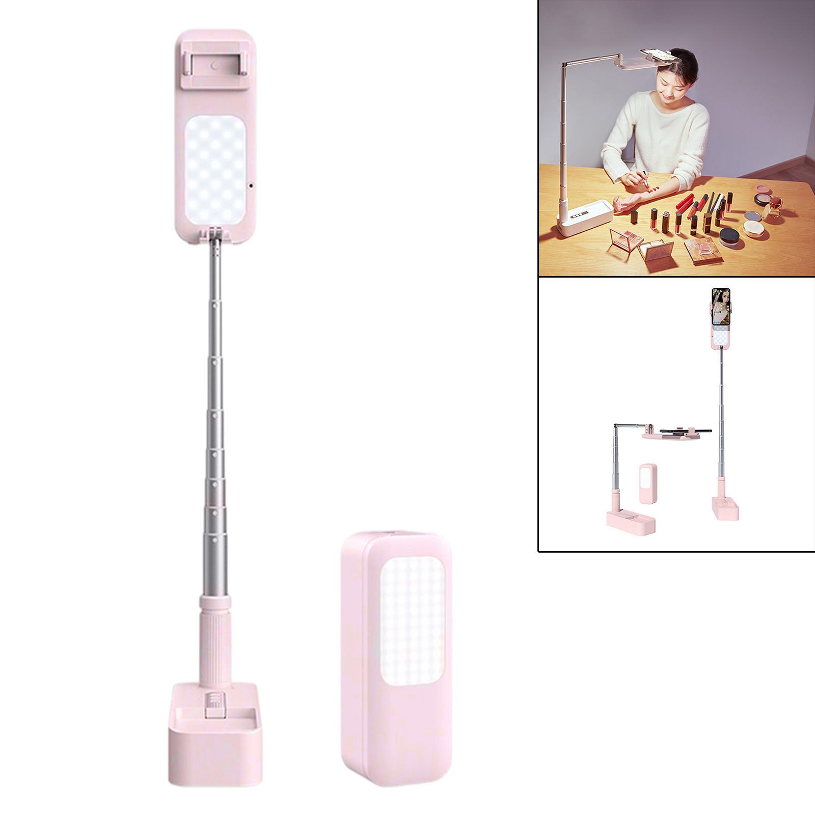 Foldable Light Phone Stand Holder Recording