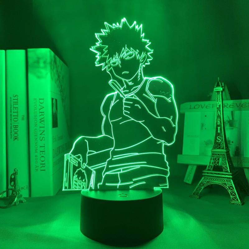 Đèn ngủ Led 3D  Katsuki Bakugo Đèn Anime - My Hero Academia