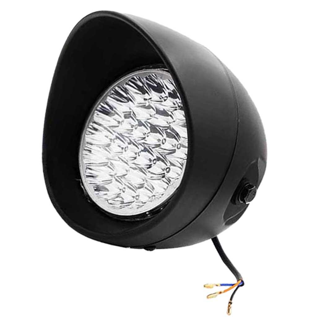 Bright LED Motorcycle Headlight for  Retro Stryle 12V/55W