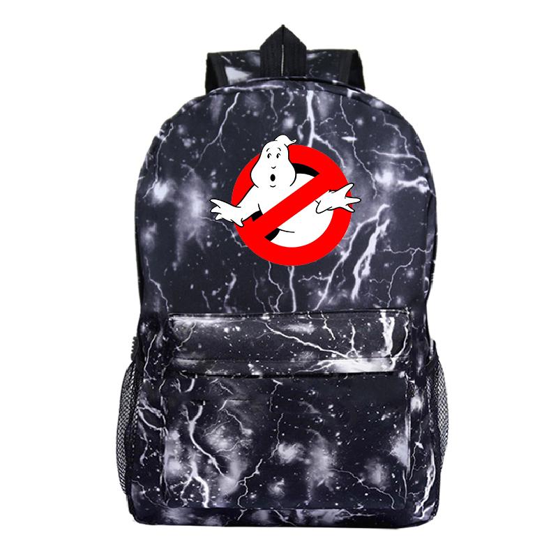 Ma Busters Ba Lô Du Lịch Ba Lô Bagpack Shouler Ba Lô Bé Trai Gái Học Laptop Túi Thanh Thiếu Niên Túi Sách Trẻ Em GhostBusters Ba Lô