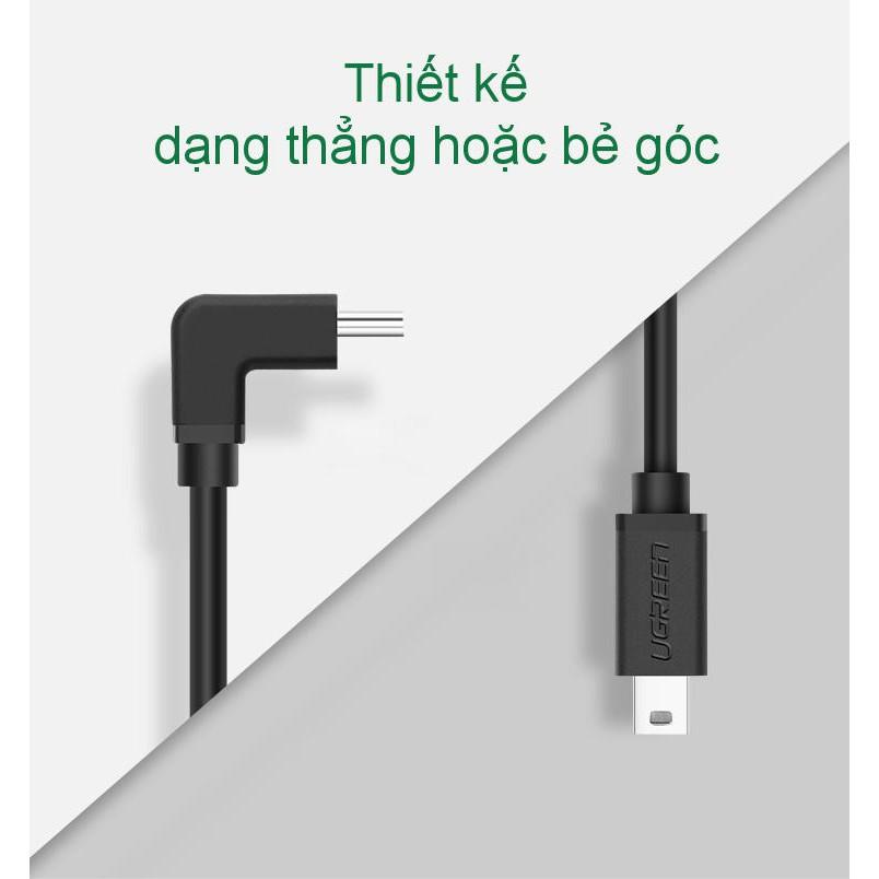 Cáp OTG Mini USB 2.0 UGREEN US249 10383 - Hàng chính hãng