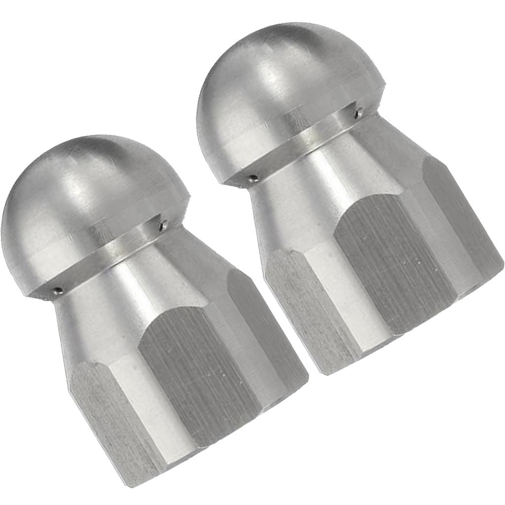 Áp Lực Thoát Nước Thông Cống Vệ Sinh Đường Ống Jetter Cổ Vòi Quay Đầu Tròn
