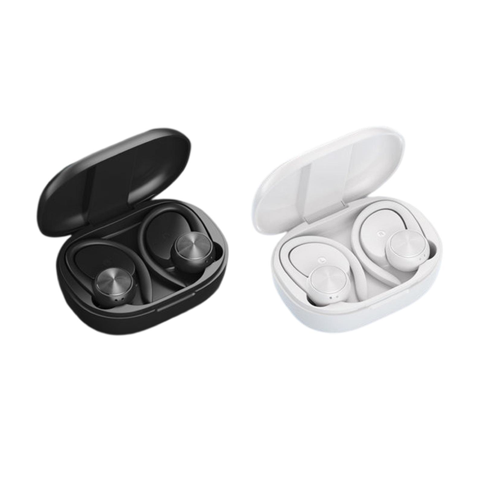 2 Pieces Earhook Bluetooth 5.0 Earphone for Driving LED Battery Display