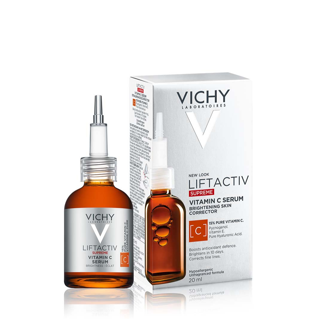 Tinh chất chống oxy hoá, dưỡng da sáng khoẻ Vichy Liftactiv Vitamin C pure 15% 20ml