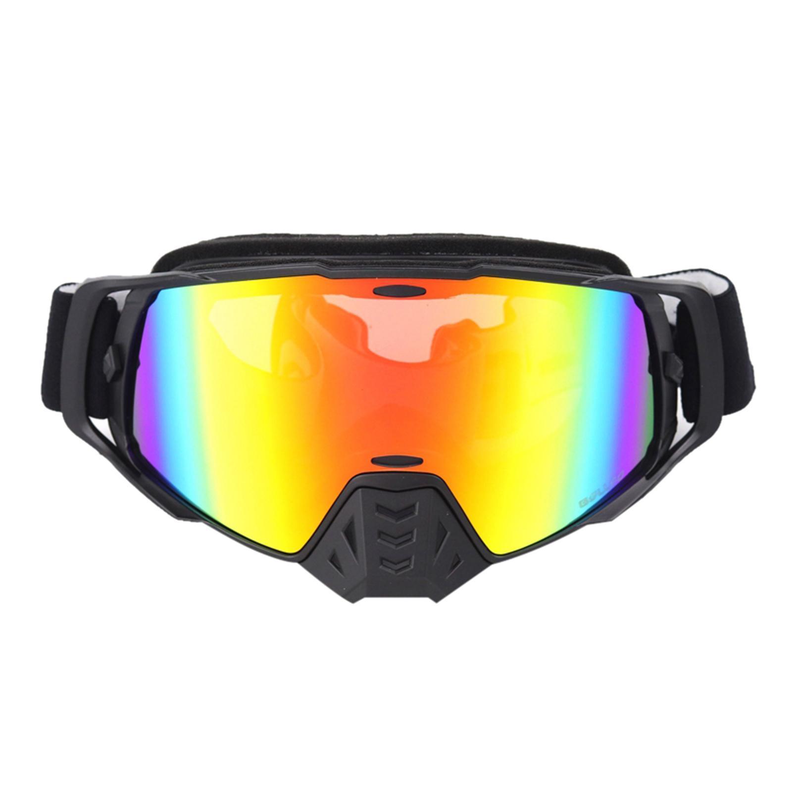 Anti Fog Motorcycle Goggles ATV Dirt Bike Racing Glasses Eyewear