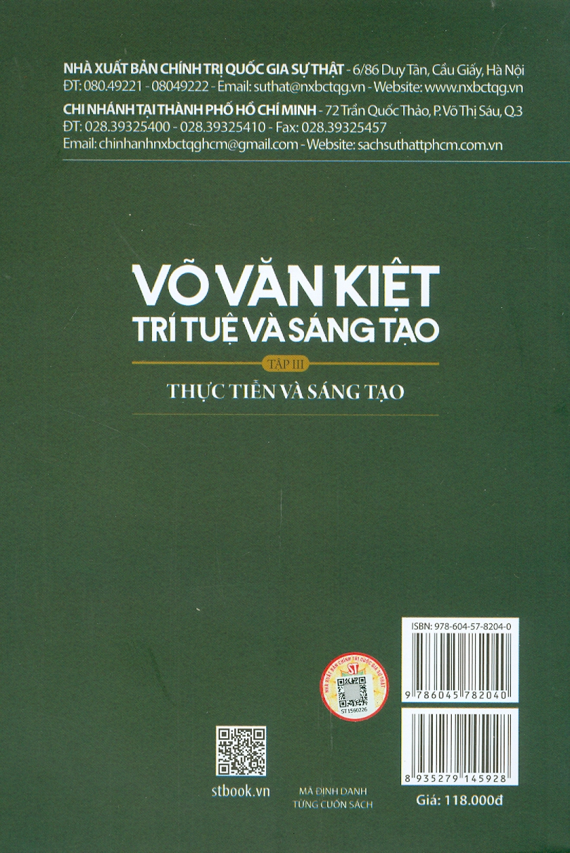 Võ Văn Kiệt - Trí Tuệ Và Sáng Tạo, Tập III: Thực Tiễn Và Sáng Tạo