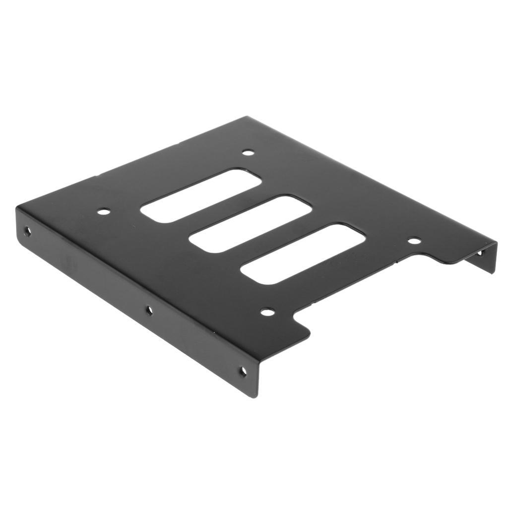 2.5" SSD HDD To 3.5" Metal Mounting Adapter Bracket Dock Hard Drive Disk Holder