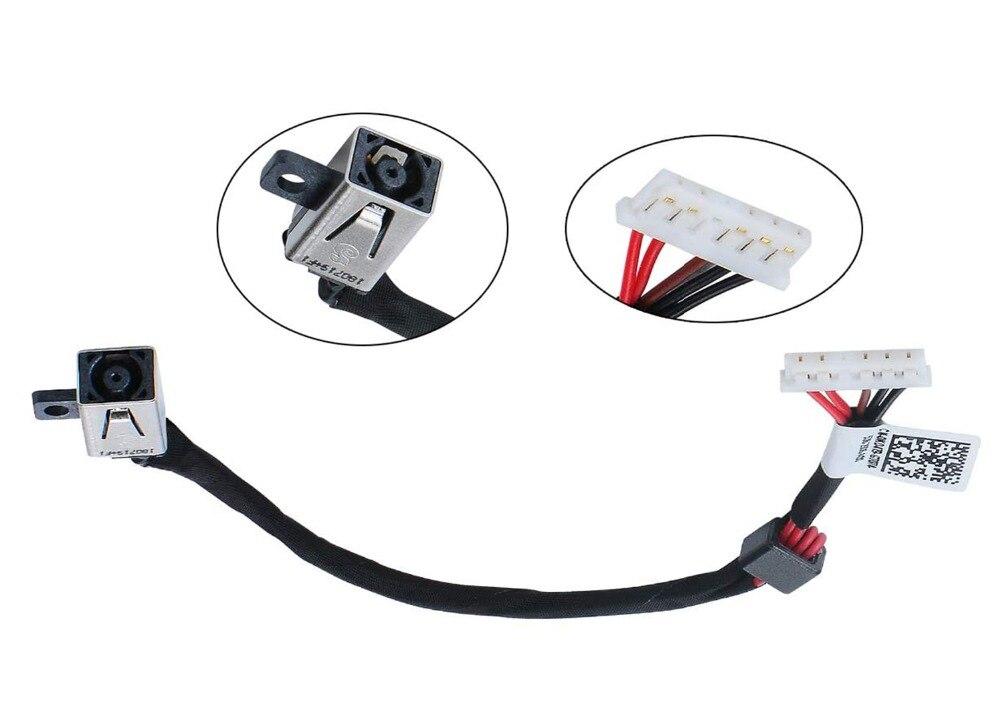 Mới Dây Cáp Nguồn Dc Cho Dell Inspiron 15-5000 5559 14- 5455 P51f P64g Vostro 3559 P65g Dc30100ud00k4dt9d
