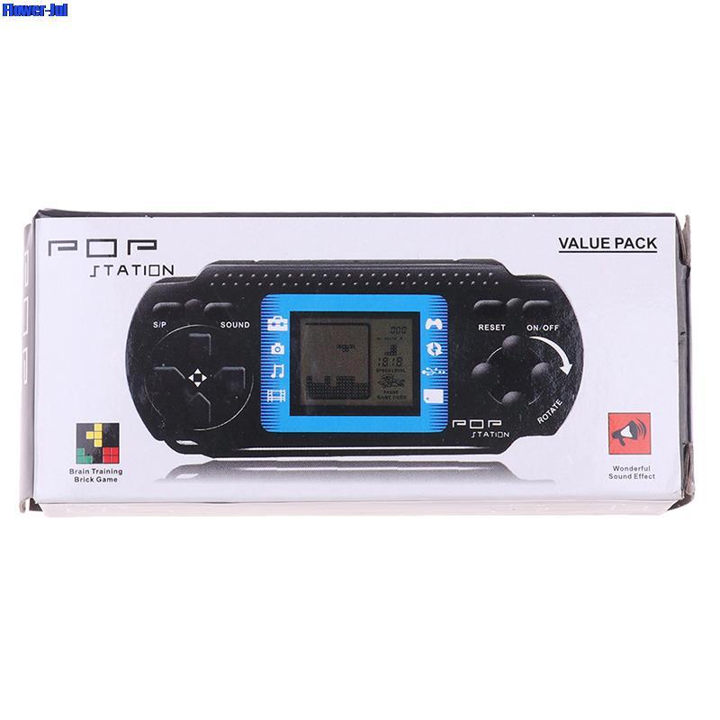 Mới 1 Máy Tính Retro Cổ Điển Thời Thơ Ấu Máy Chơi Game Cầm Tay Màn Hình LCD Trò Chơi Điện Tử Đồ Chơi Máy Chơi Game Tích Hợp 23 Trò Chơi Cổ Điển Màu sắc: Đen