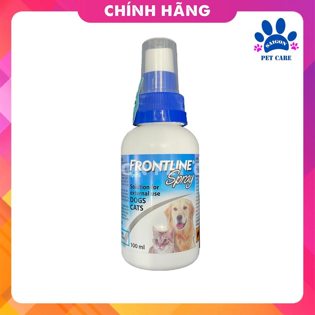 Xịt ve rận, bọ chét Frontline Spray cho chó mèo