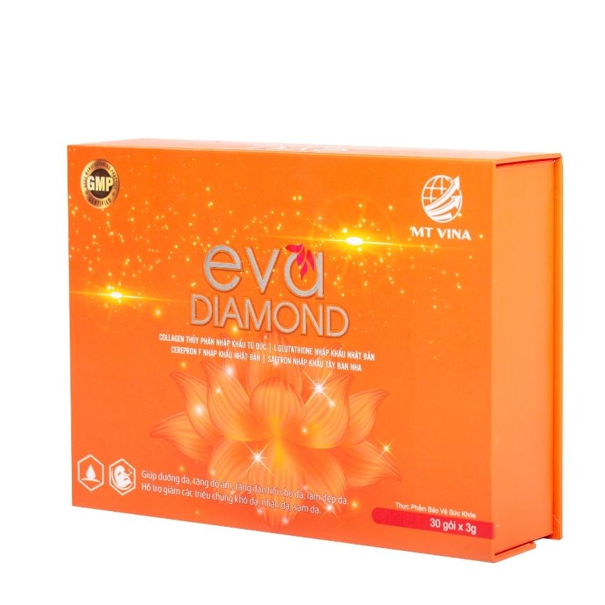 { combo 5 ] Eva Diamond Thải Độc Đẹp Da cân bằng nội tiết giảm tình trạng nóng trong bốc hỏa da khô sạm