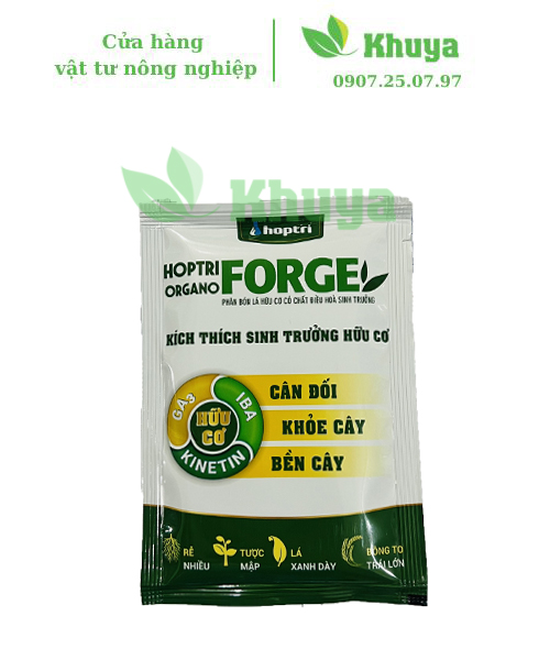 Phân bón lá hữu cơ Hợp Trí Organo Forge 25ml Kích Thích Sinh Trưởng
