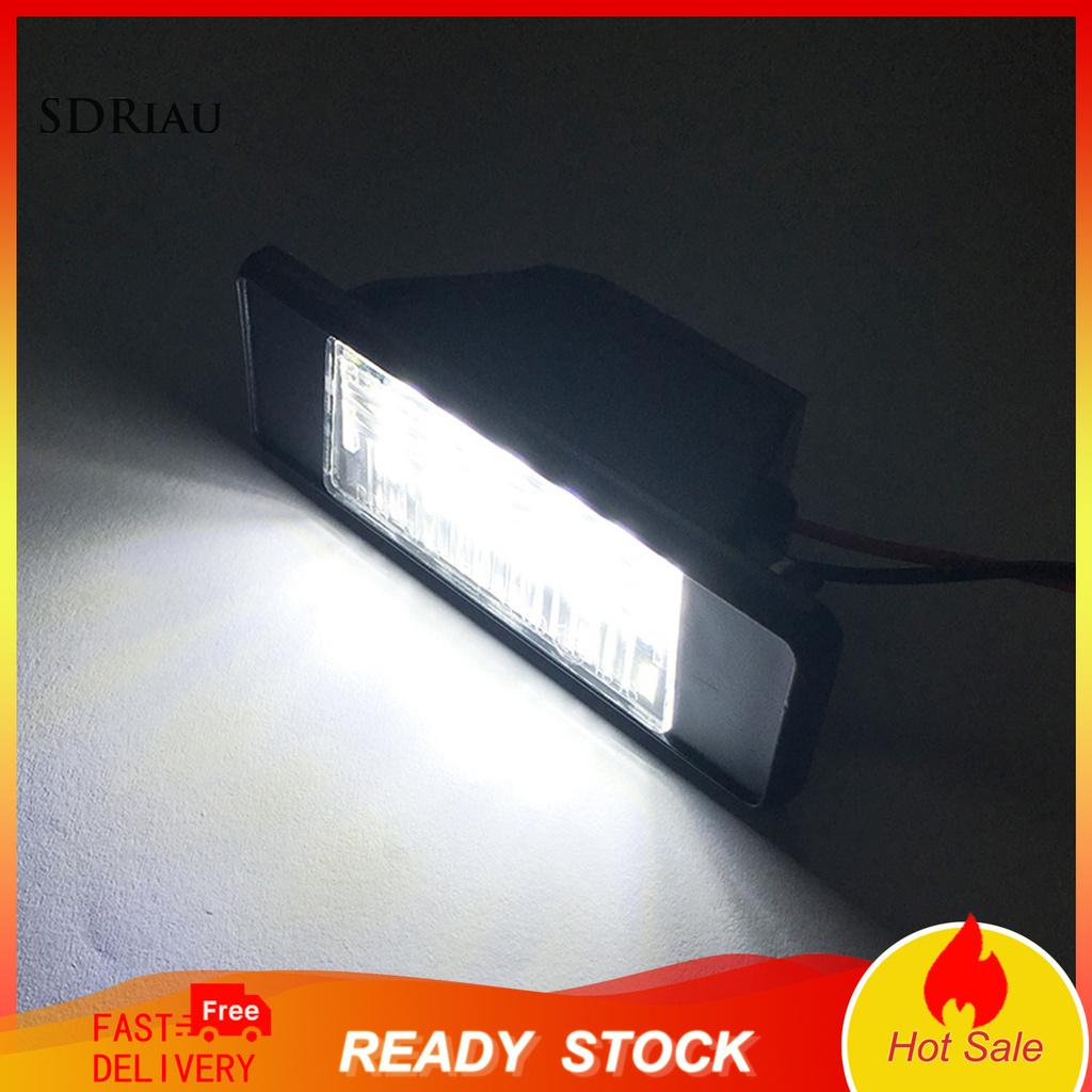 Bộ 2 Đèn Led 6500k Dc12V Tiết Kiệm Năng Lượng Cho Xe Hơi / Xe Tải