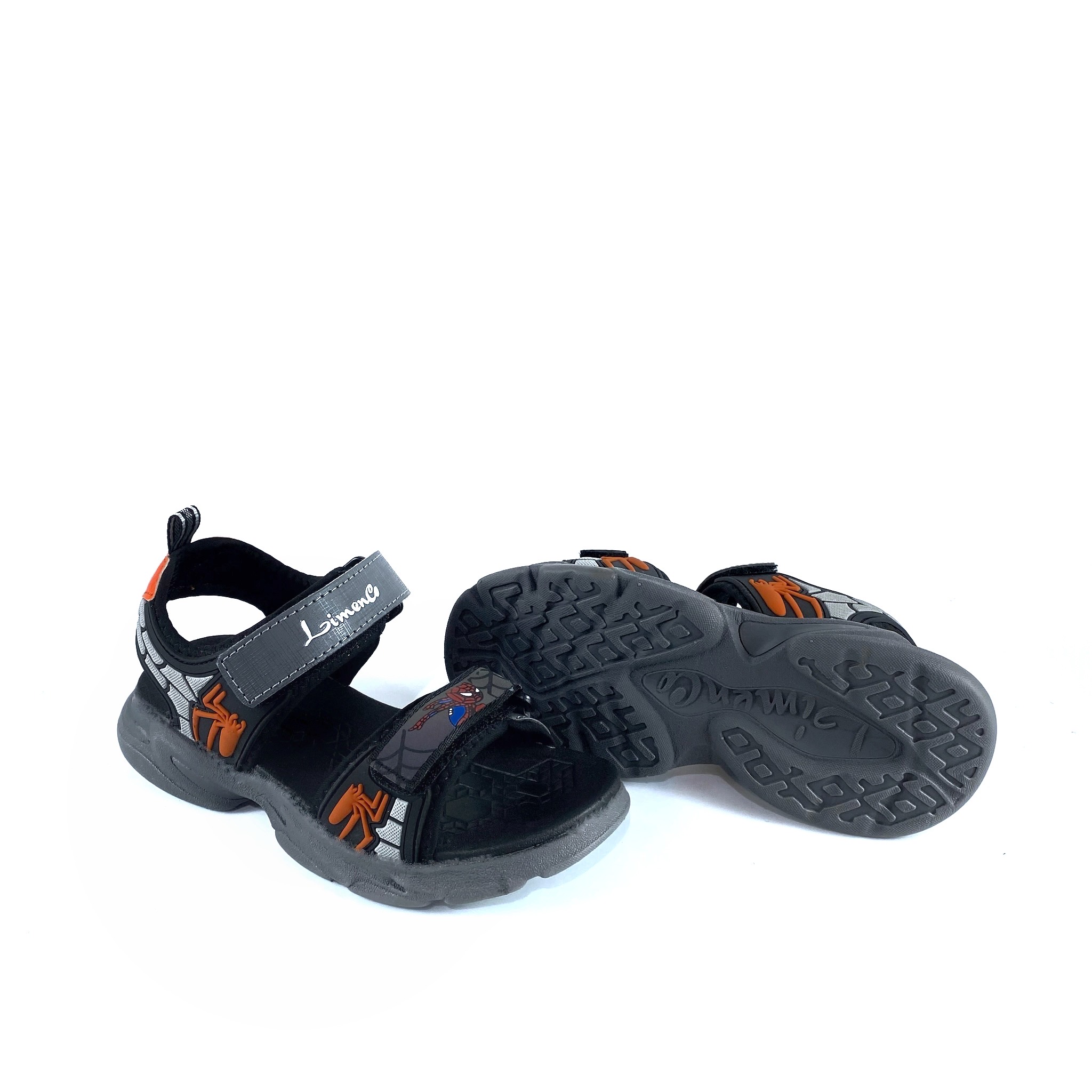 Giày Sandal Bé Trai L1885 Màu Cam, êm nhẹ, thoáng khí, đi học, đi chơi