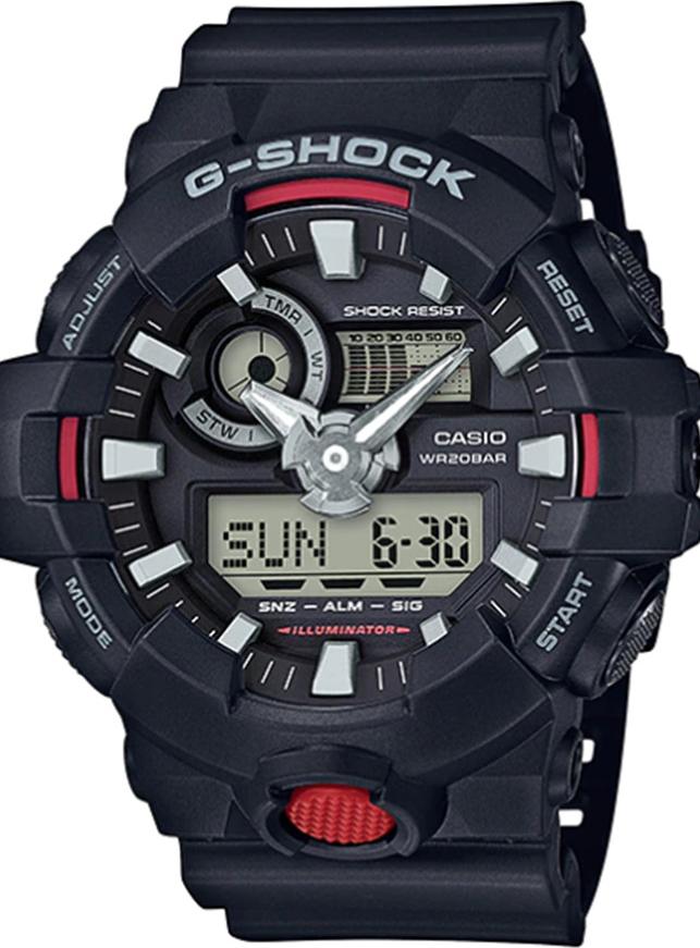 Đồng hồ nam dây nhựa Casio G-SHOCK GA-700-1ADR