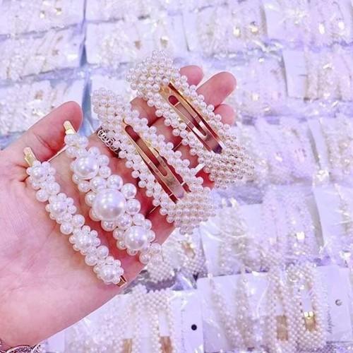 Set 4 Kẹp Tóc Siêu Xinh Phong Cách Hàn Quốc