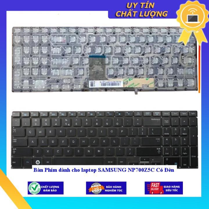 Bàn Phím dùng cho laptop SAMSUNG NP700Z5C Có Đèn - Hàng Nhập Khẩu New Seal