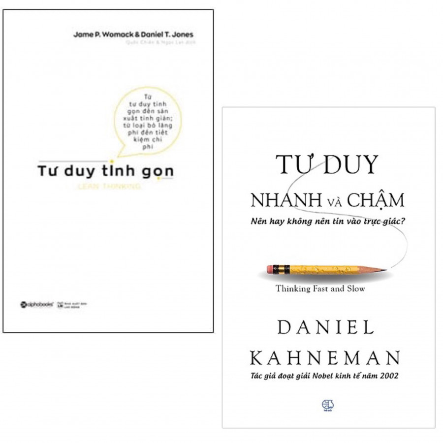 Combo Tư Duy Tinh Gọn, Tư Duy Nhanh Và Chậm