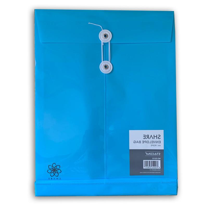 Túi đựng hồ sơ 1 ngăn mở rộng khổ A4 nhiều màu STACOM/D215